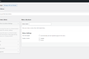 Begini Cara Menambahkan Menu dan Submenu di WordPress