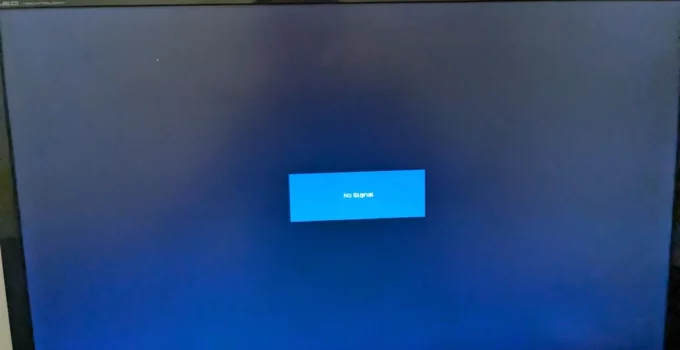 Cara Mengatasi Komputer No Signal